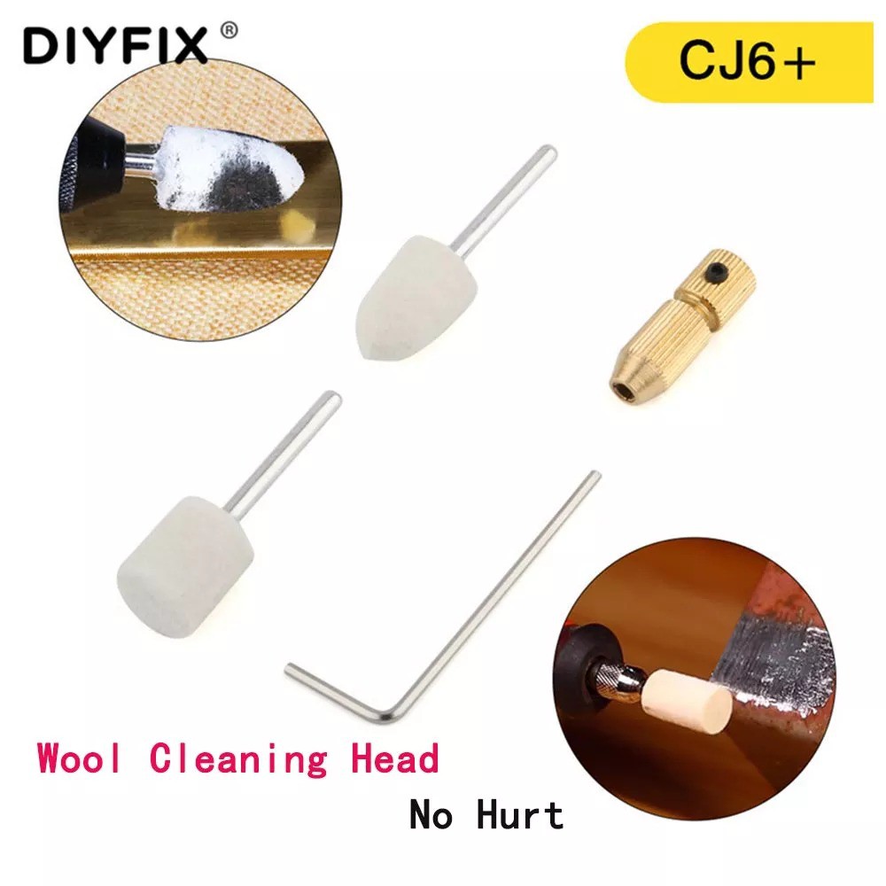 Đầu nối 2.0mm dùng cho máy cuốn keo Cj6+ (kèm 2 đầu bông tẩy keo hoặc đánh bóng)