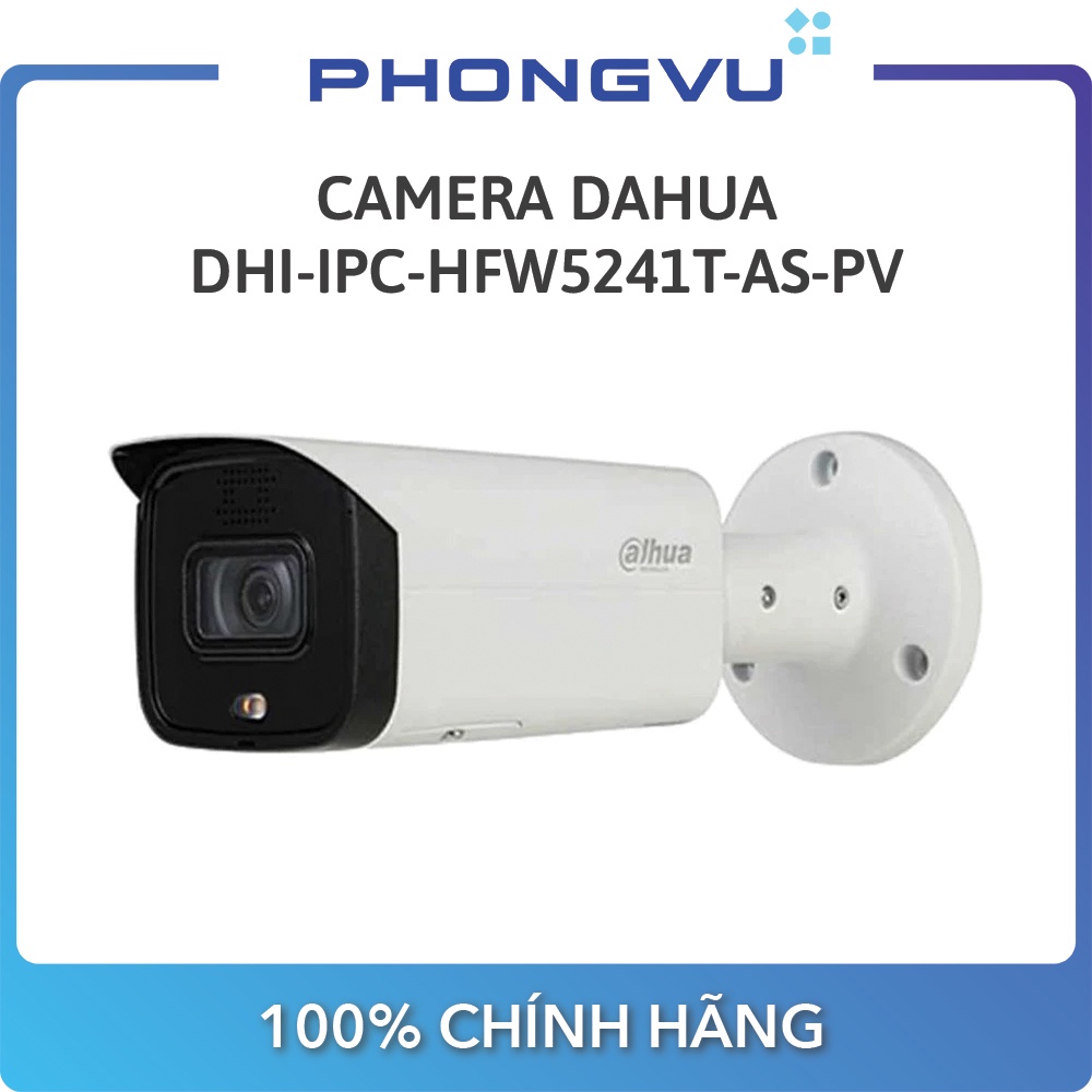 Thiết bị quan sát Camera Dahua DHI-IPC-HFW5241T-AS-PV - Bảo hành 24 tháng
