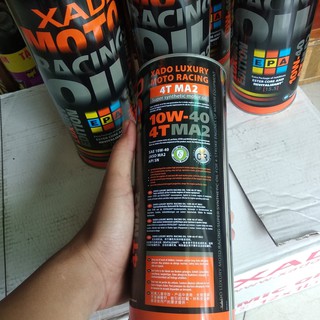 Nhớt Xado Racing 10W40 GỐC ESTER API SN JASO MA2 (Có Chiết Lẻ)
