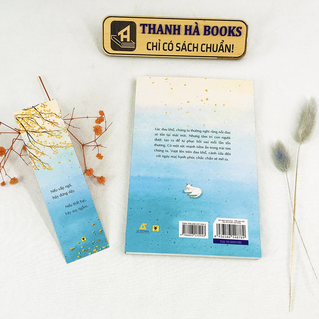 Sách - 365 Ngày Hạnh Phúc - Mỗi Ngày Một Câu Nói Truyền Cảm Hứng | BigBuy360 - bigbuy360.vn