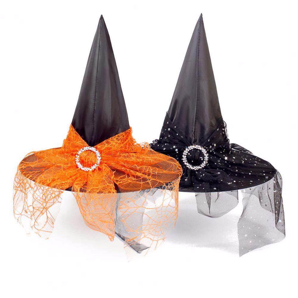 Mũ Lưới Hóa Trang Phù Thủy Hóa Trang Halloween Cho Bé