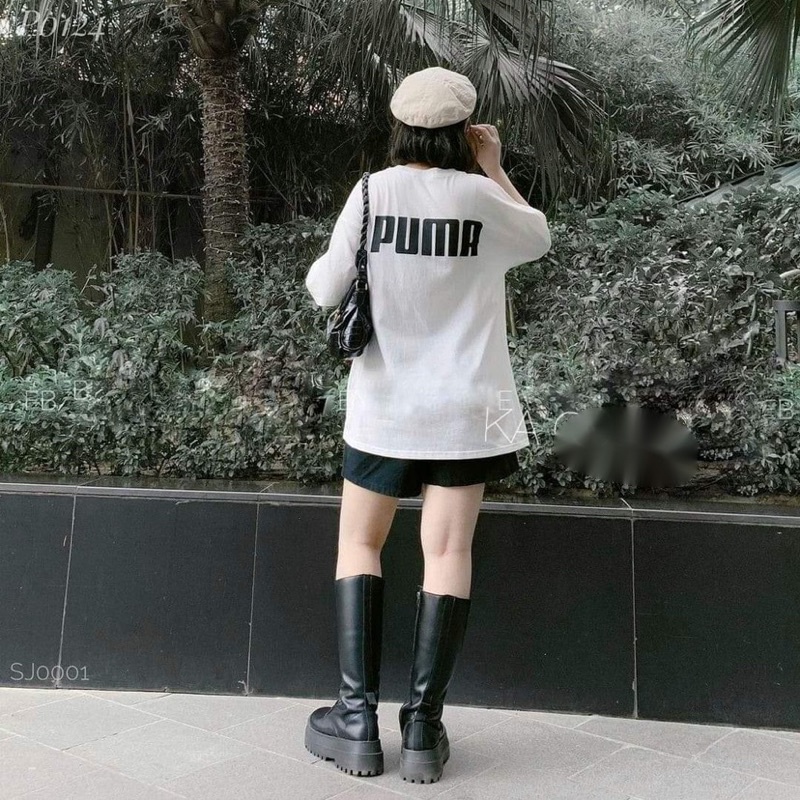 Sét áo PUM +quần đùi trơn
