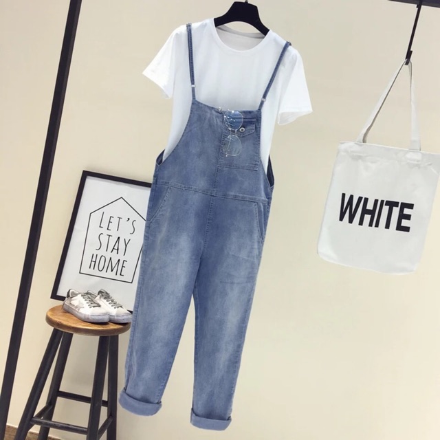 {order bigsize,S-5xl}Quần yếm dây mảnh túi hộp lệch | BigBuy360 - bigbuy360.vn