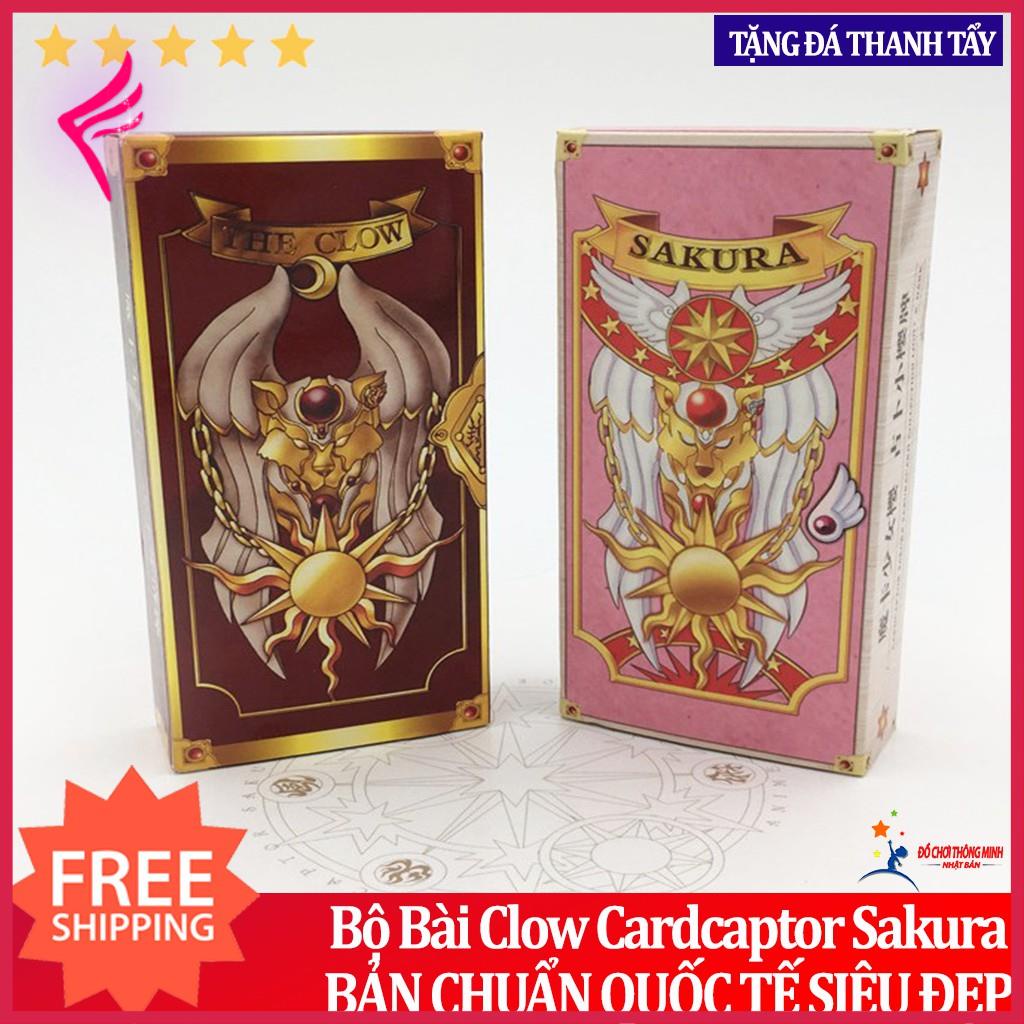 Tarotscopes bài tarot clow card/cardcaptor sakura/kinomoto sakura chuẩn đẹp tặng đá thanh tẩy
