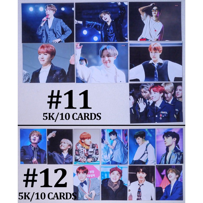 (Có sẵn)Sale set card BTS - JHOPE