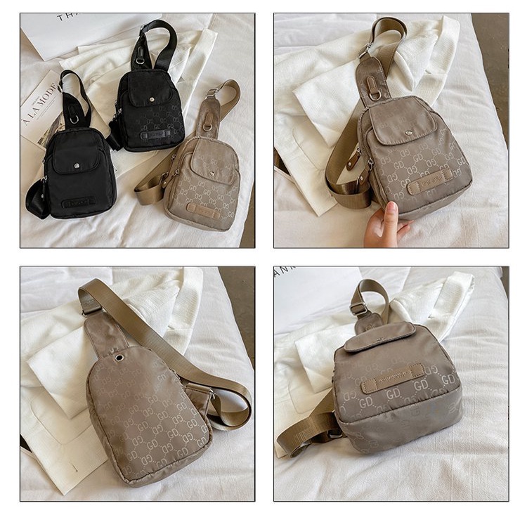 Túi Đeo Chéo Mini Đựng Điện Thoại Bằng Vải Nylon Thời Trang 2022 Dành Cho Nữ