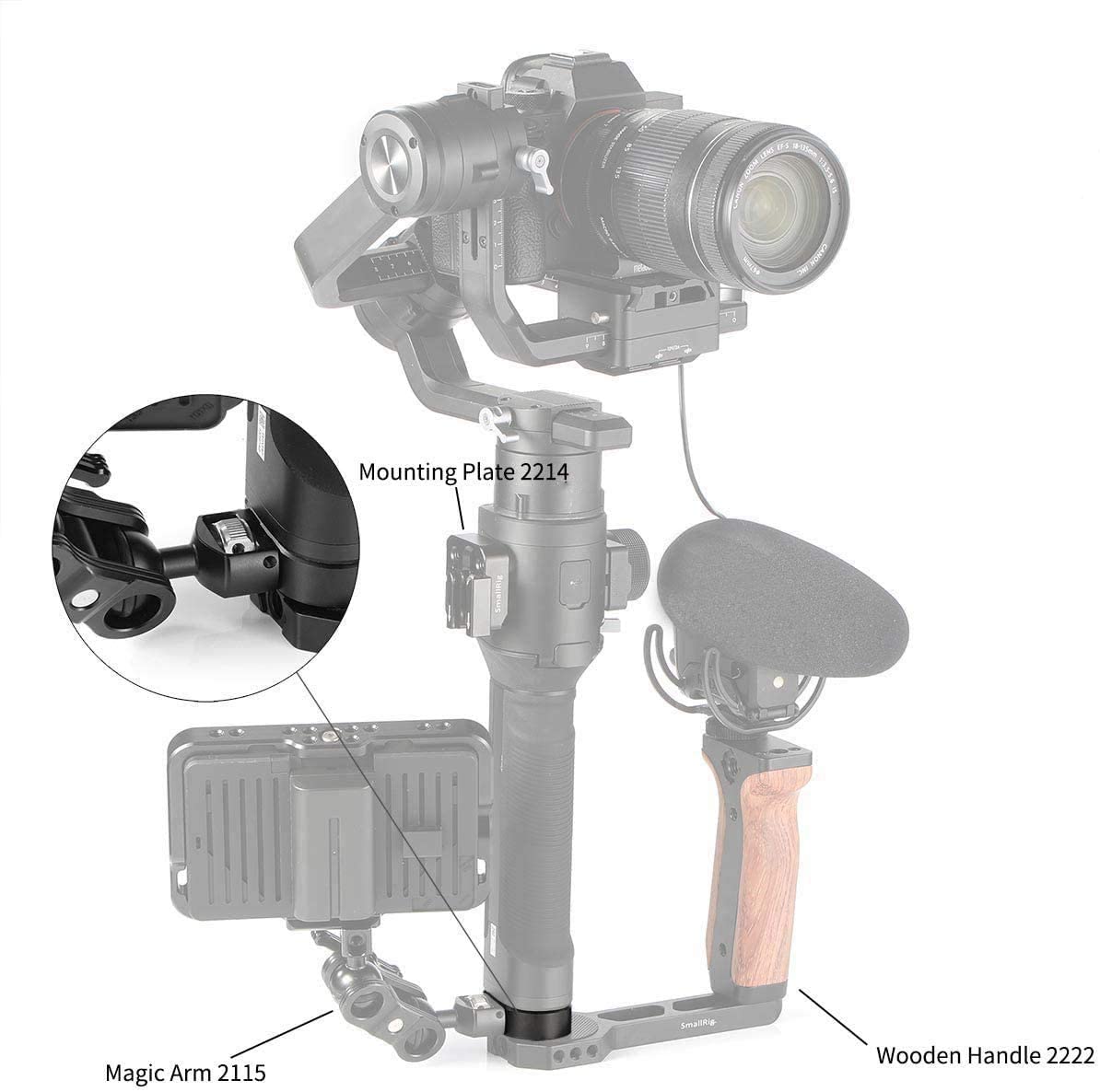 SMALLRIG Khung Bảo Vệ Cho Dji Ronin S Và Ronin Sc Và Ronin Sc Gimbal - 2263