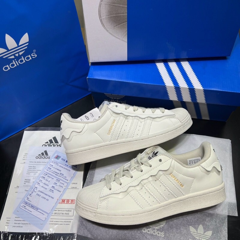 Giày adidas sò kem siêu cấp . Giay sneaker buộc dây nam nữ full hộp