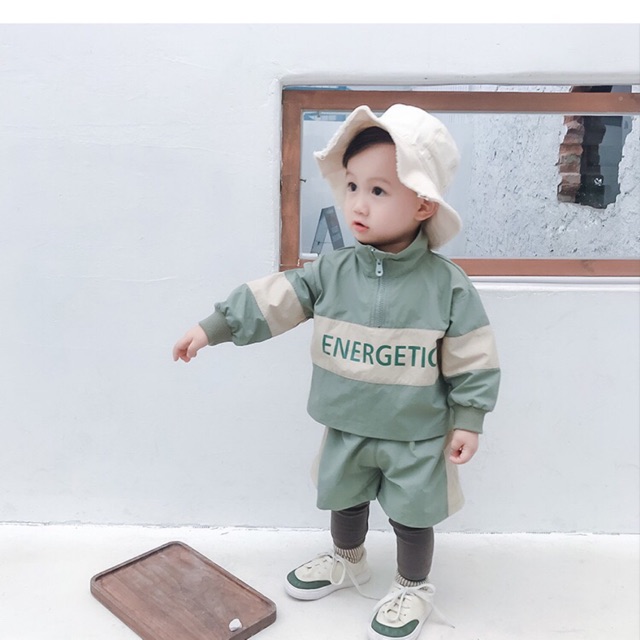 Set bộ thể thao phong cách cho bé trai