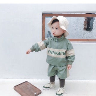 Set bộ thể thao phong cách cho bé trai