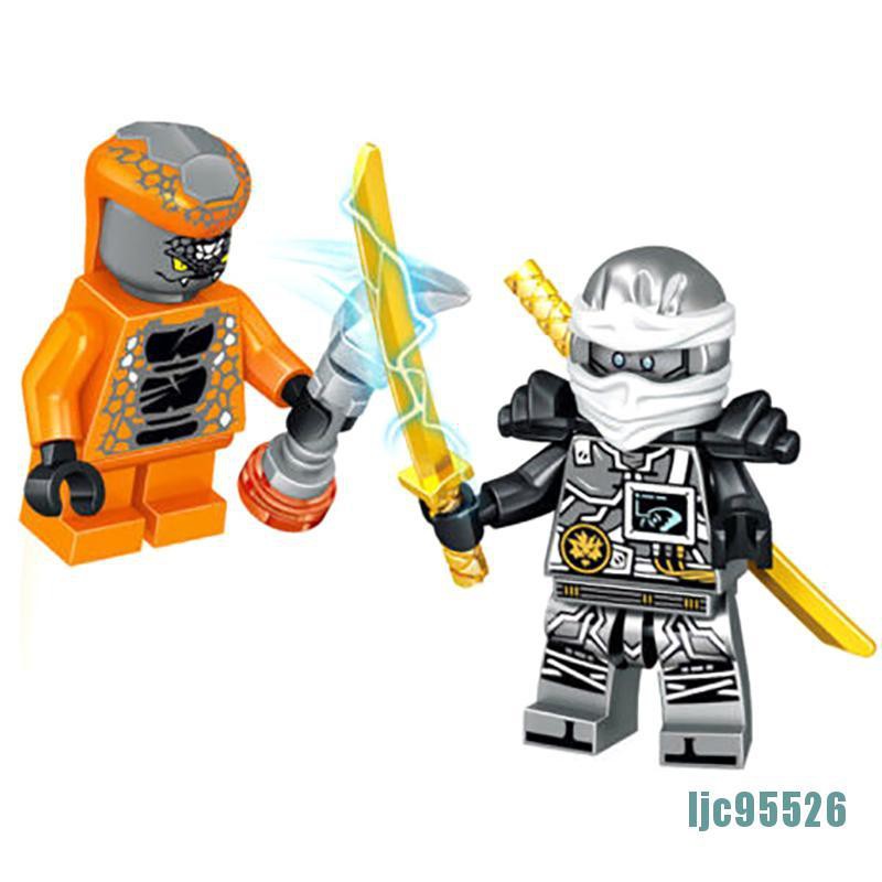 Set 24 đồ chơi mô hình lắp ghép Ninjago Mini Ljc95670