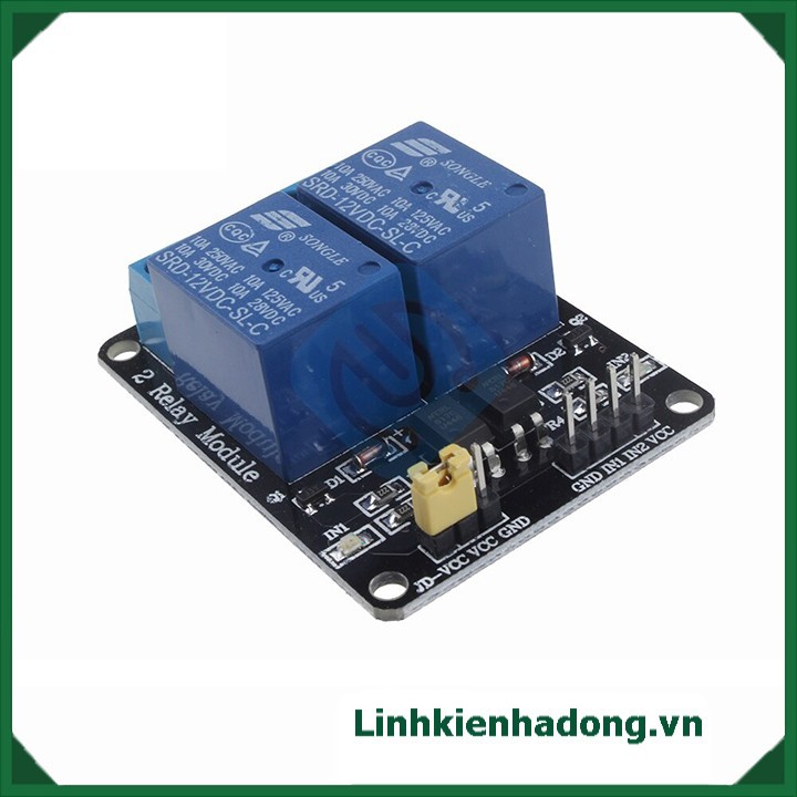 Module Relay 2 kênh (12V) Active Low