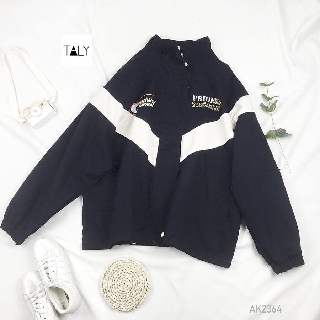 Áo khoác kaki cổ đứng Baodway - Xanh Đen TALY