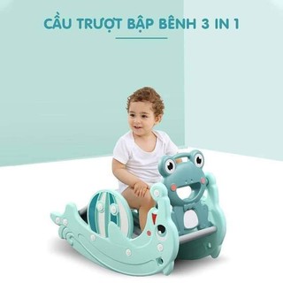 Cầu Trượt Bập Bênh 2in1(quà khuyến mãi tã moony)