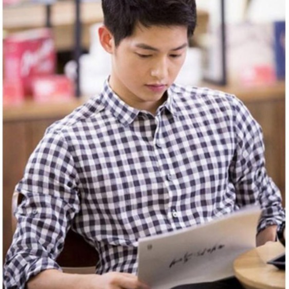 Áo sơ mi nam dài tay gấp hộp Kẻ Ca Rô Vuông cao cấp, chất vải cotton mịn phong cách công sở(SMKV) | BigBuy360 - bigbuy360.vn