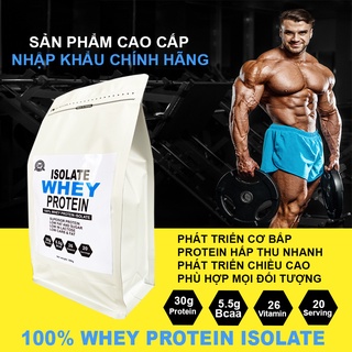 WHEY PROTEIN ISOLATE CHÍNH HÃNG - Sữa tăng cơ Whey 500g