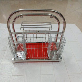 Kệ để dao thớt inox có khay hứng, giá để dao thớt có khay hứng nước