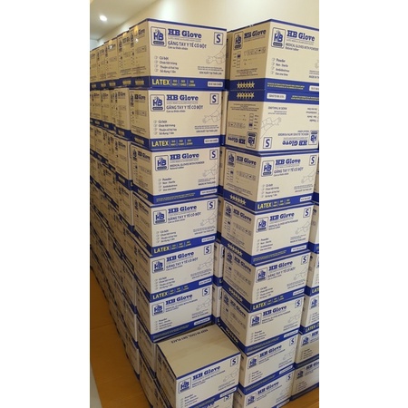 Găng tay y tế có bột hộp 100chiếc(50 đôi) | BigBuy360 - bigbuy360.vn