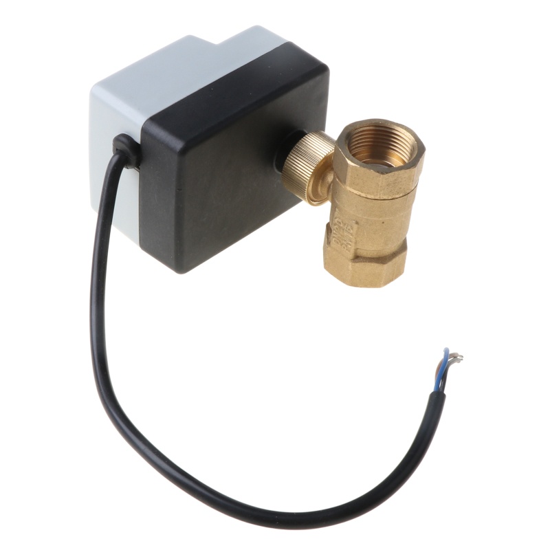 Van Động Cơ 3 Dây AC220V 3 Chiều / 2 Chiều DN15 DN20 DN25 Có Công Tắc Bằng Tay