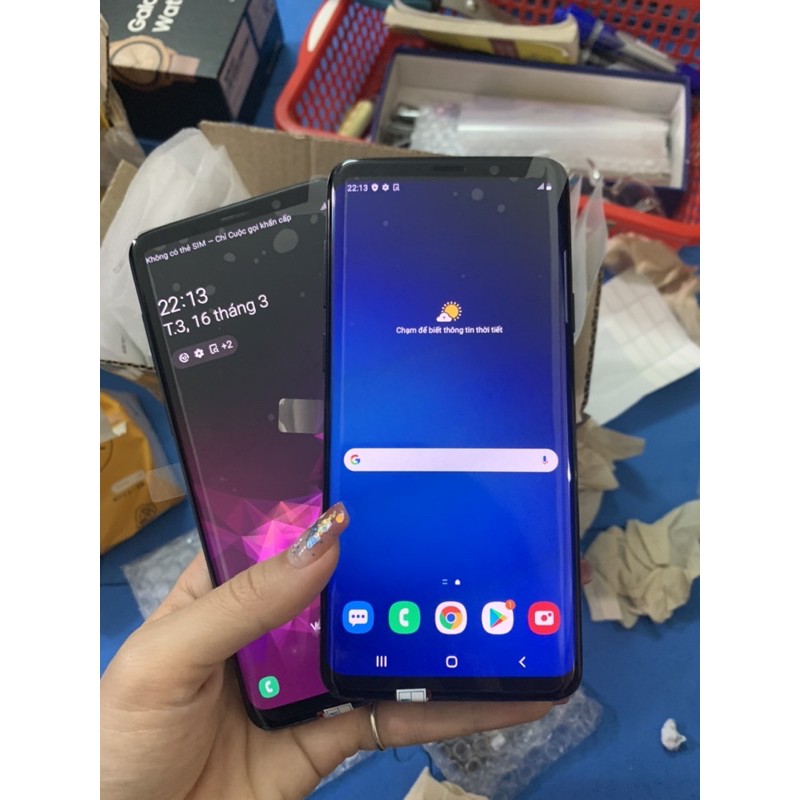 ĐIỆN THOẠI SAMSUNG GALAXY S9PLUS - 2SIM - RAM6GB/256GB/64GB- CHÍNH HÃNG THANH LÝ GIÁ RẺ