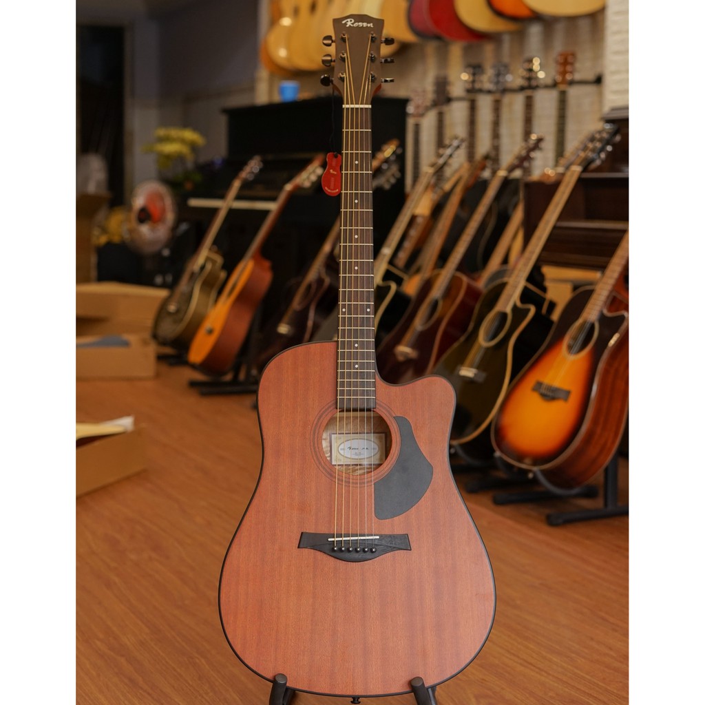 [CHÍNH HÃNG] Đàn Guitar Acoustic Rosen G15 Gỗ Mahogany - tặng đầy đủ phụ kiện