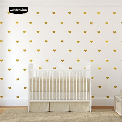 Sticker dán tường hình trái tim