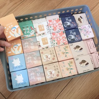 Hộp 45 pcs stickers nhiều chủ đề