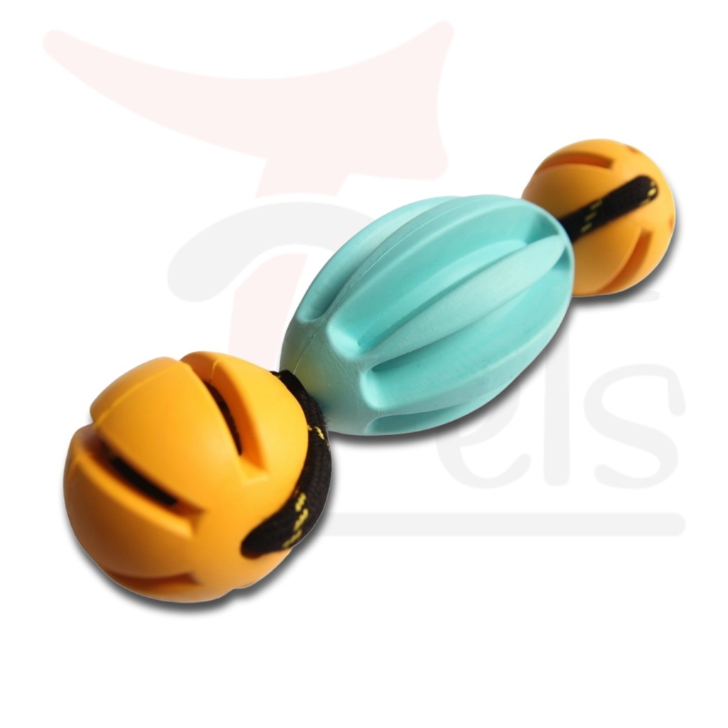 Đồ chơi cao su cho chó xâu chuỗi 3 trái banh TPets - TP009