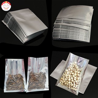 Set 100 túi đựng thực phẩm hút chân không lá nhôm đa năng tiện lợi
