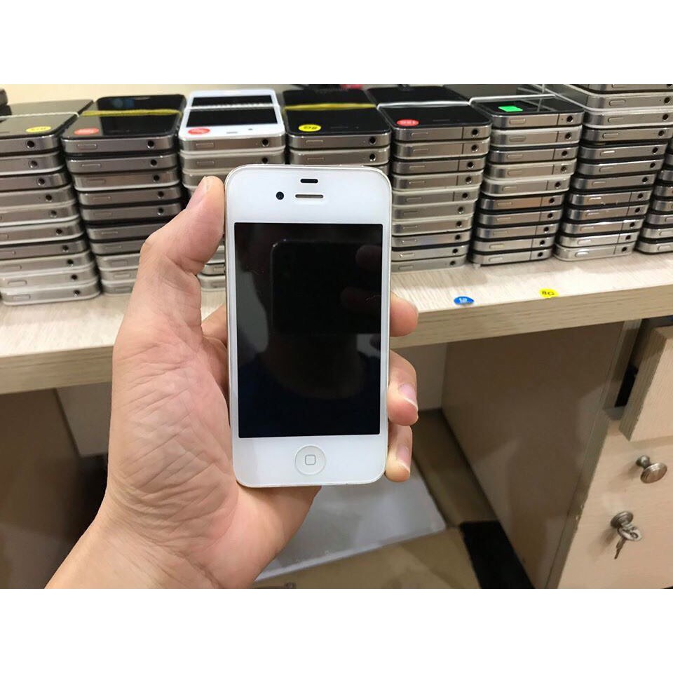 Điện thoại iphone 4s trắng 8gb quốc tế