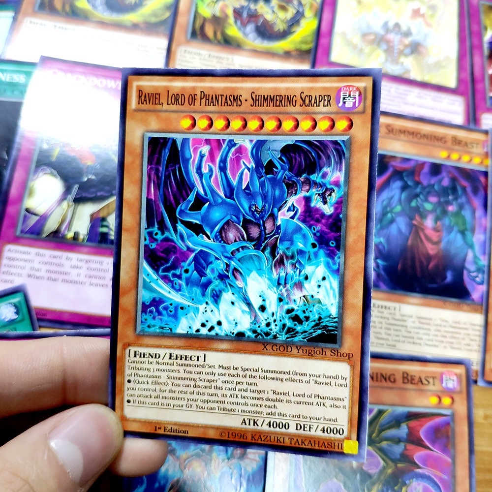 Bộ Bài Yugioh Tam Quỷ Gx Sacred Beasts deck 54 lá