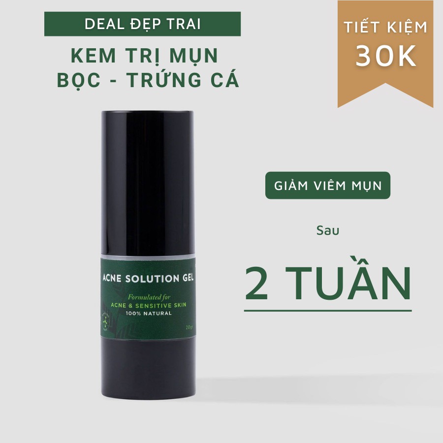 Kem ngừa mụn dành cho nam Menly 20gr