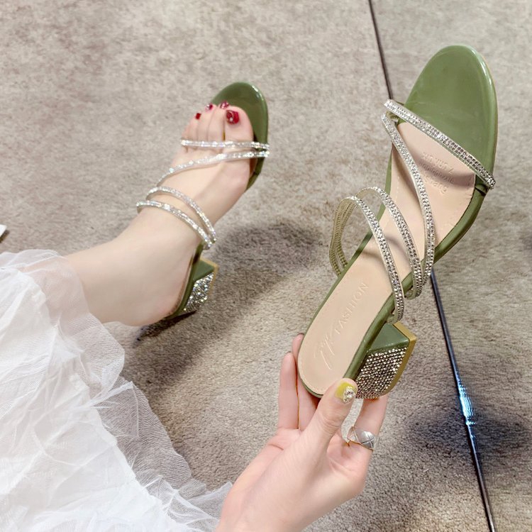 Giày sandal nữ đế dày thời trang Hàn Quốc tùy chọn màu sắc