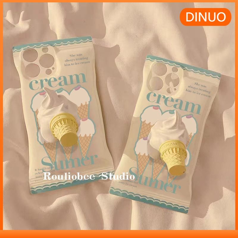 Ốp lưng iphone Ốp Điện Thoại Hình Que Kem Cho iphone 14 / 6 / 6plus / 6splus / 7 / 7plus / 8 / 8plus / xs / 11 / 12 / 13 / pro / max / plus / promax