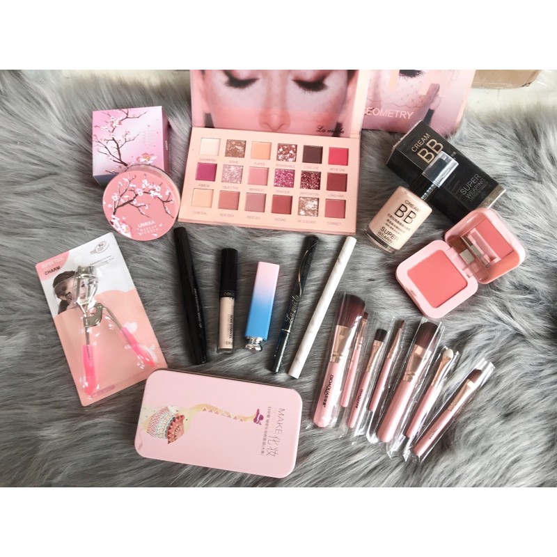 Bộ trang điểm 10 món tiện lợi set trang điểm chuyên nghiệp bộ trang điểm cá nhân đầy đủ | BigBuy360 - bigbuy360.vn