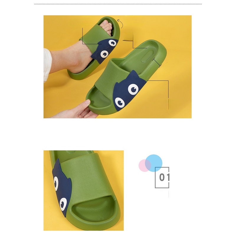 Dép Đi Trong Nhà Họa Tiết Hoạt Hình Dễ Thương Cho Gia Đình