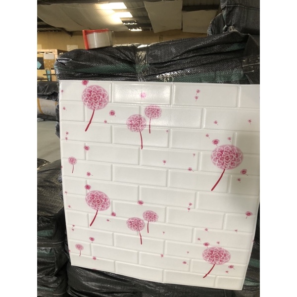 Xốp dán tường Hoa Văn Hoa Bồ Công Anh