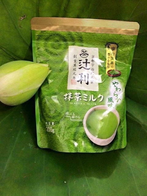 Bột Trà Xanh Matcha Milk Nhật Bản 200g