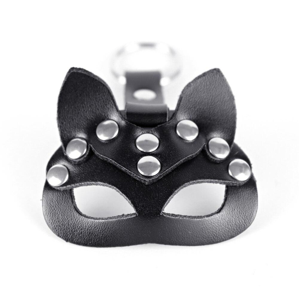 Móc Khóa Da Mặt Hình anime 2021 Màu Đỏ Đen Thời Trang Cho Nam Và Nữ