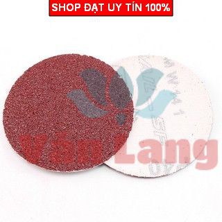 Giấy nhám tròn siêu bền loại 100mm Độ nhám từ 40 đến 320 - Gắn vào máy mài Loại 1