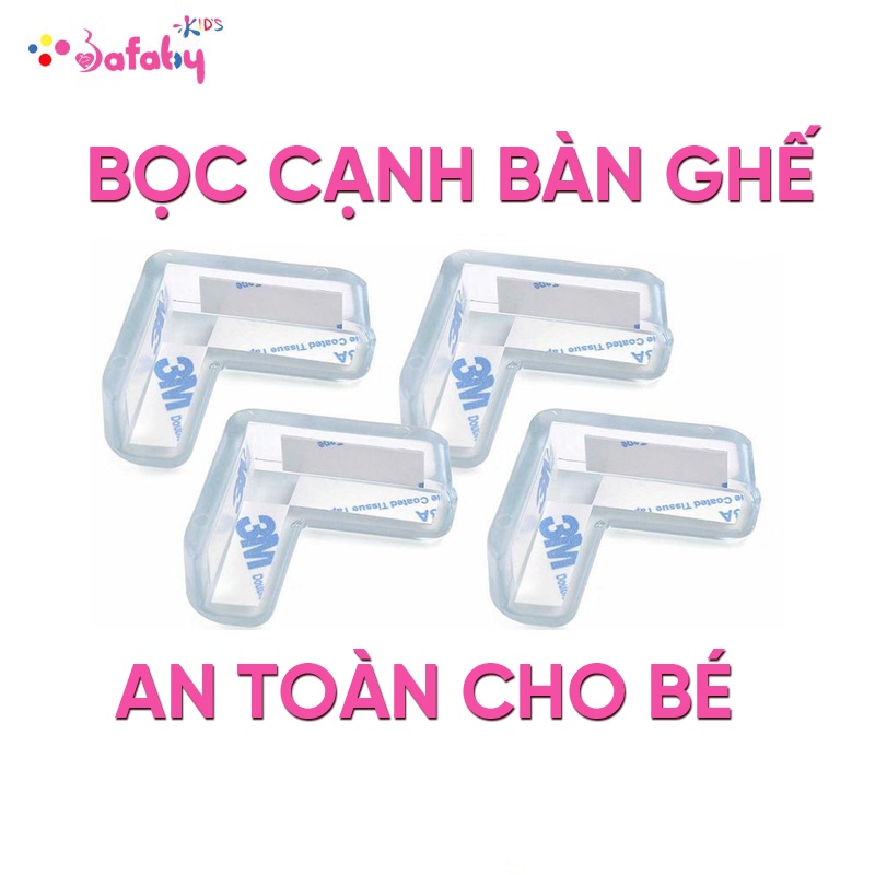 Miếng Bọc Cạnh Bàn Silicon An Toàn Cho Bé Vui Chơi Bafaby Kids 064