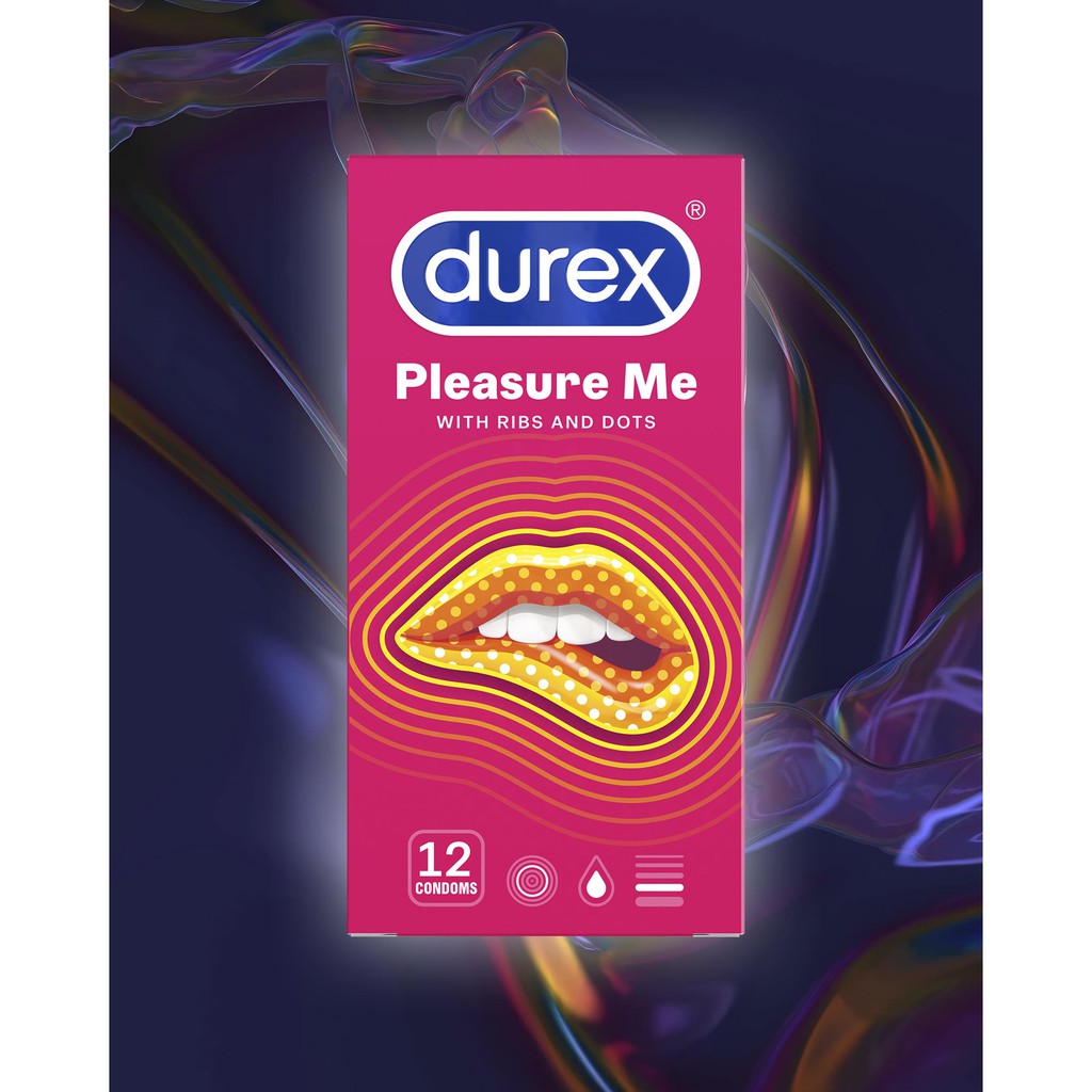 Bao cao su Durex  PLEASUREMAX CÓ GAI - PHIÊN BẢN MỚI - HỘP 12 CÁI