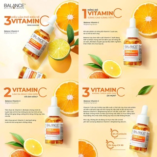 (NHẬP KHẨU CHÍNH HÃNG) Serum Balance Active Formula Vitamin C