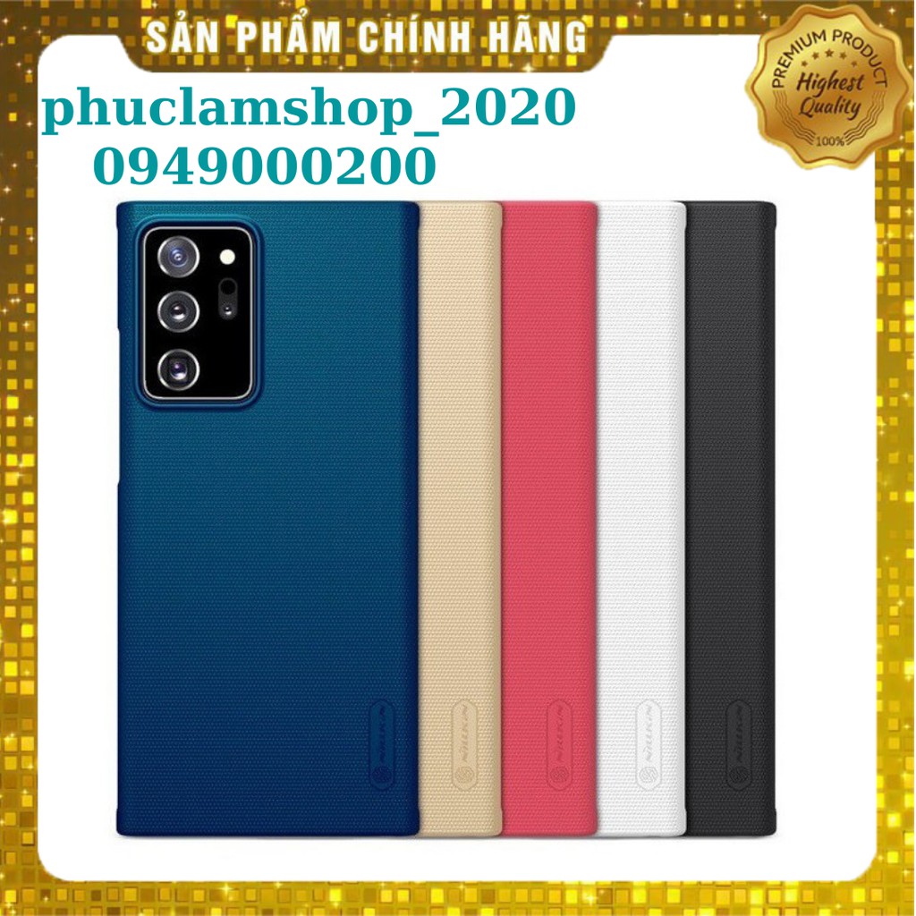 Ốp lưng Nillkin dạng sần cho Samsung Galaxy Note 20 Ultra 5G Note 20 Ultra Note 20 - Hàng Chính Hãng