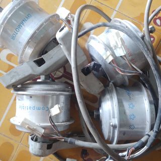 Động cơ Sanyo chế xe đạp điện, máy phát điện