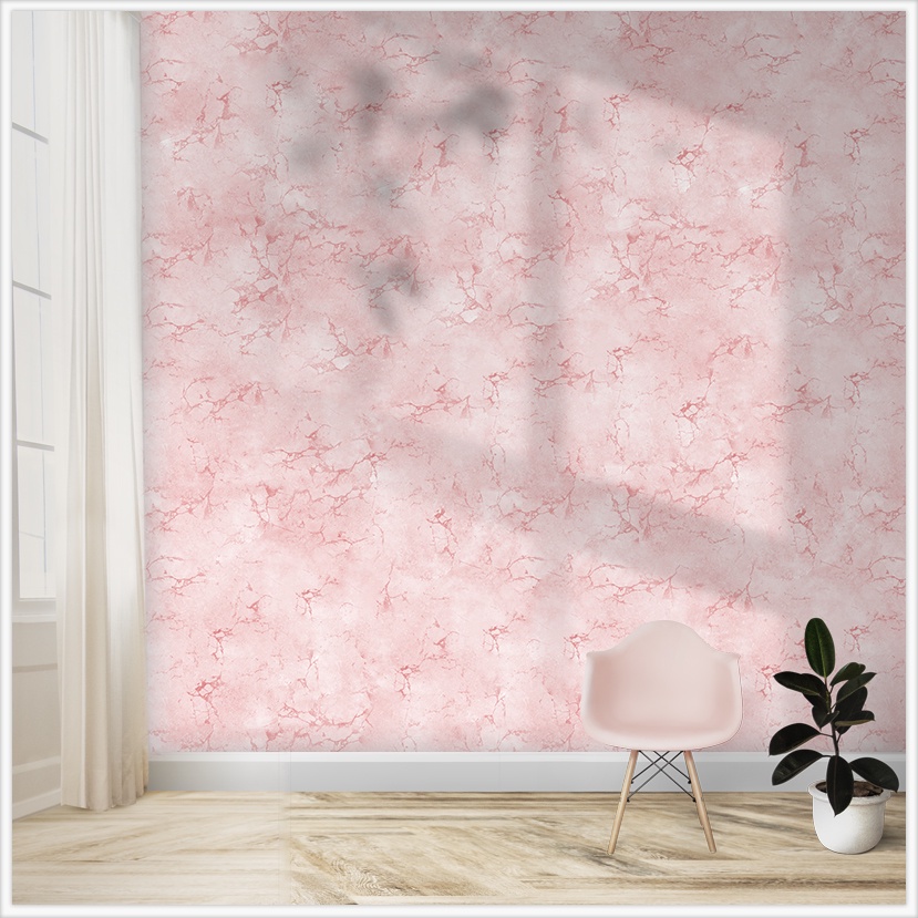 Giấy Dán Tường Mã V10 - Vân Hồng | Giấy Dán Kích Thước 150*60CM Cắt Sẵn Dễ Dàng Sử Dụng