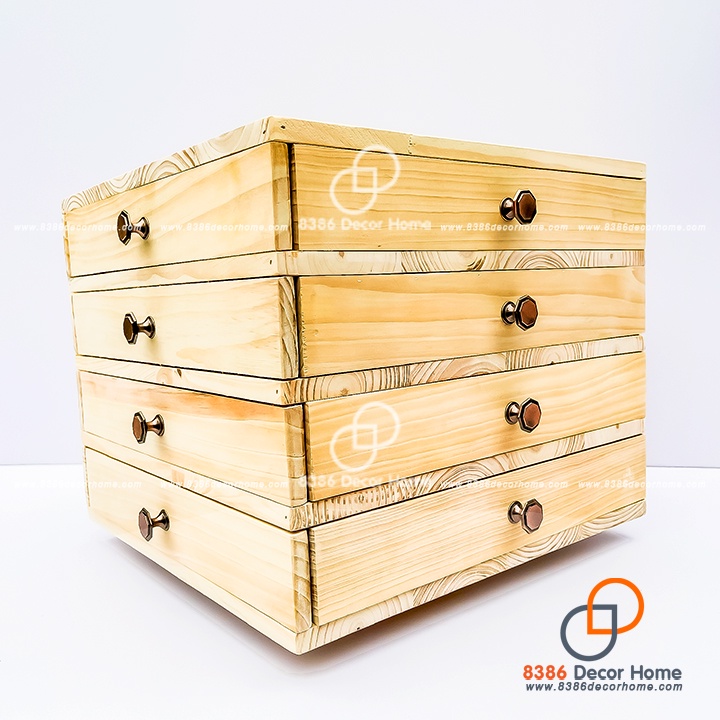 [GIÁ TẠI XƯỞNG] Tủ gỗ Xoay 360 độ xuất khẩu thông minh cao cấp để đồ mỹ phẩm, trang sức, tủ đựng đồ trang điểm, phụ kiện