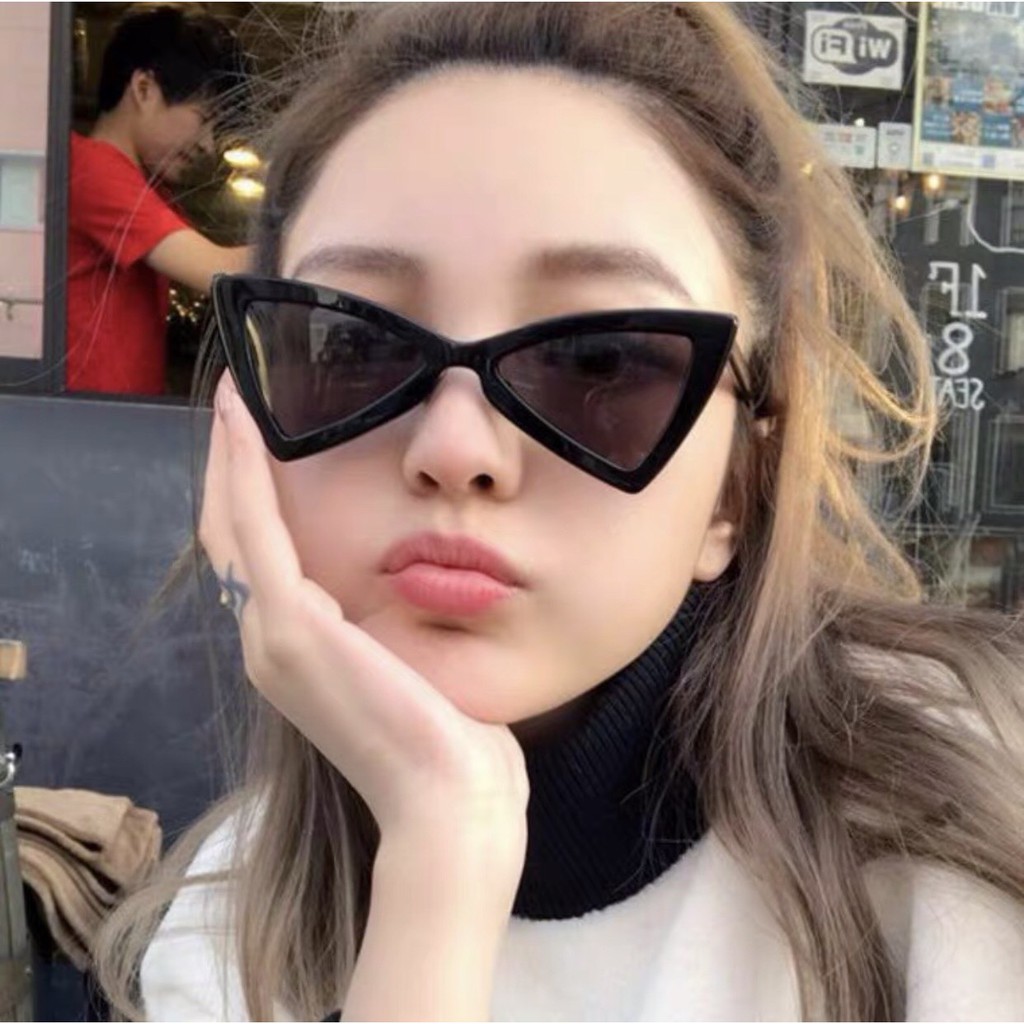 Kính tam giác thời trang chống tia UV cá tính sành điệu