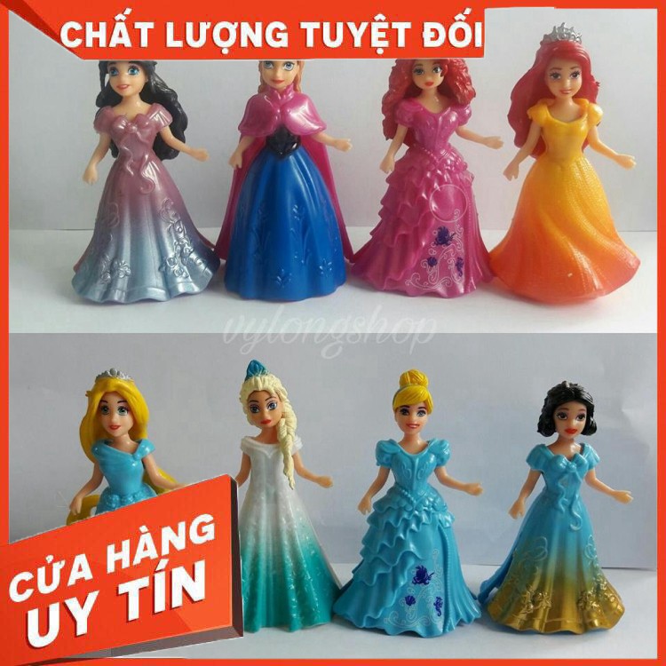 Công chúa thay váy ( đổi được váy cho nhau) - Hàng nhập khẩu