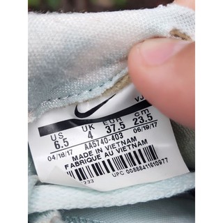 Giày nike size trên ảnh real 2hand